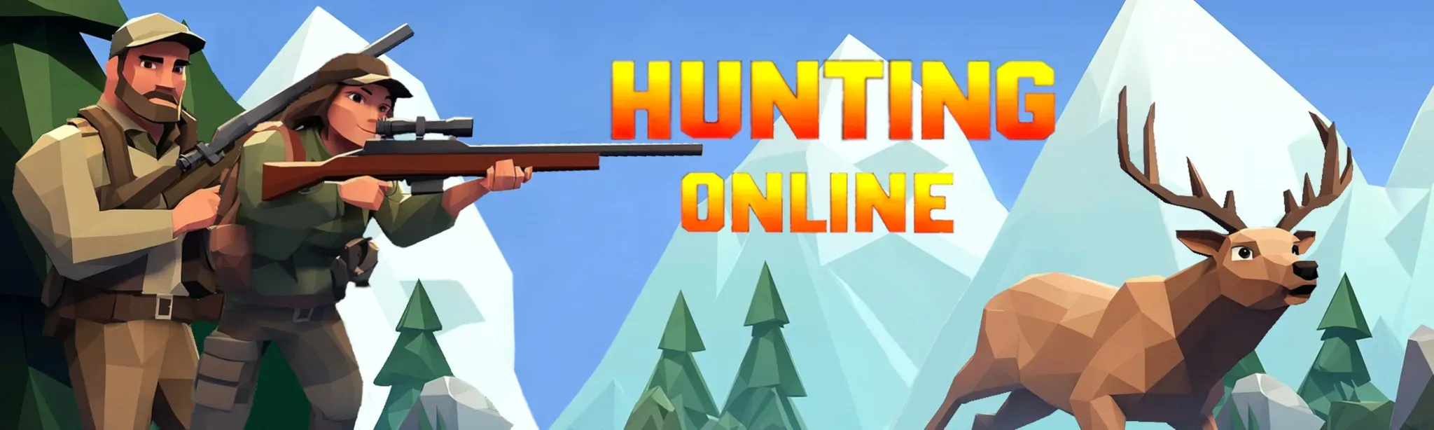 Hunting game ONLINE: Hunter. MULTIPLAYER