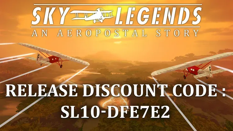 Developer update image for Sky Legends : Release Discount code