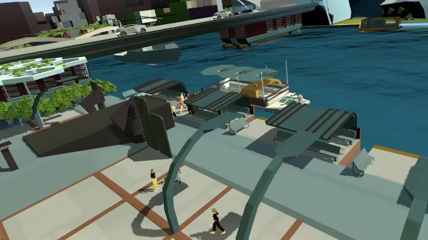 Future World Vision Floating City VR trailer 0