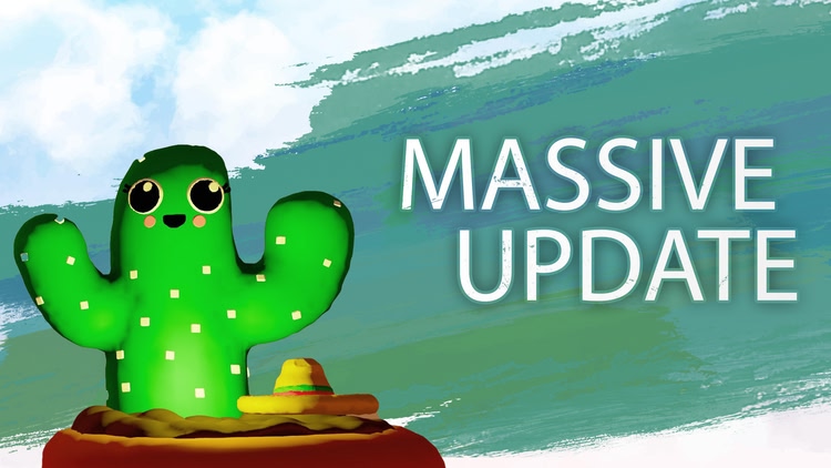 Developer update image for Massive Update - Discover and share sculptures, Home Menu, Tutorials