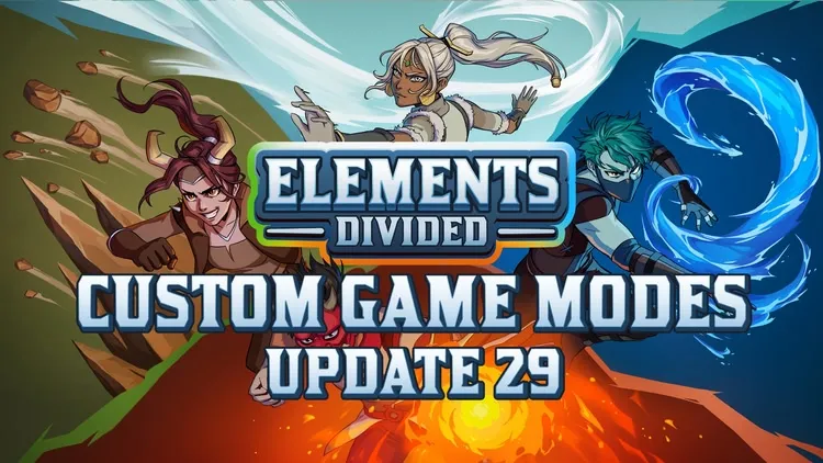 Developer update image for Elements Divided Update 29