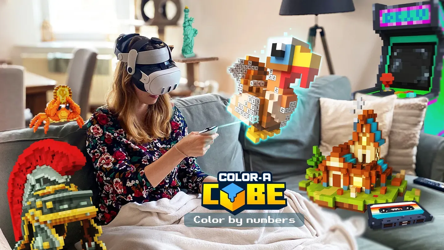 Color-A-Cube trailer 0