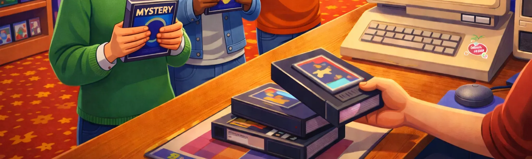 Retro Video Store Simulator