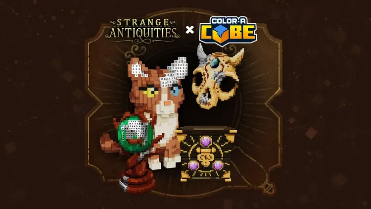 Developer update image for Something strange has arrived in Color-A-Cube.
