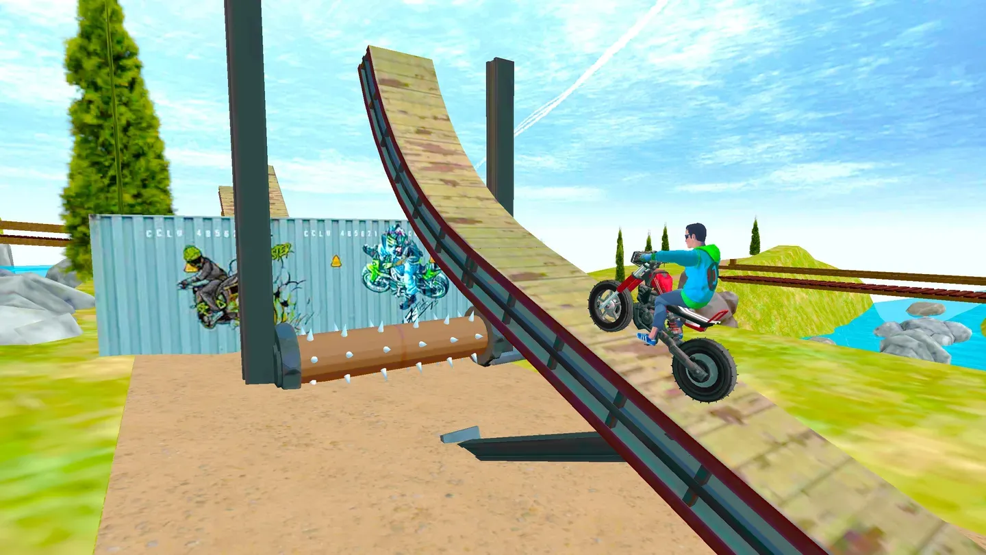 3D Stunt Bike Extreme Rush VR Ride cover image