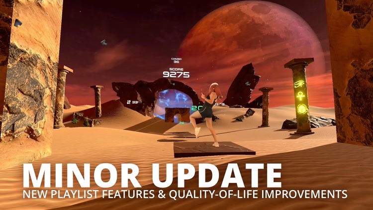 Developer update image for Minor Update: New Playlist Features & Quality of Life Improvements ❄️