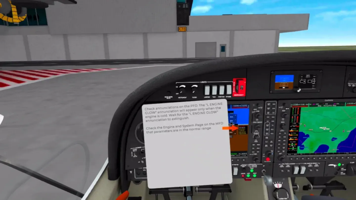 VRflow DA42 trailer 0