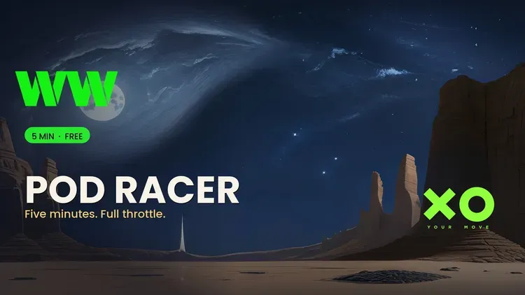 Developer update image for WW# 53 Ready to (Pod) Race 