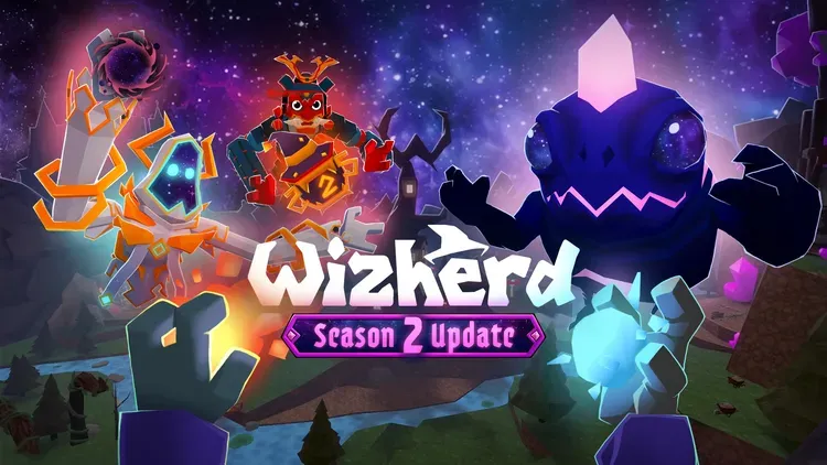 Developer update image for 🧙‍♂️ Wizherd's Season 2 & Dark Boss Update Is LIVE! 🧙‍♂️