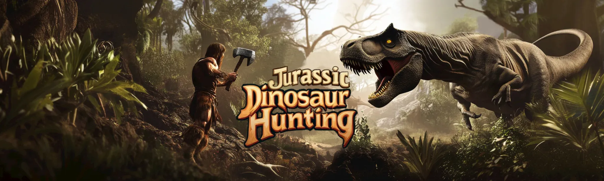 Jurassic Dinosaur Hunting:  Fight Dinos