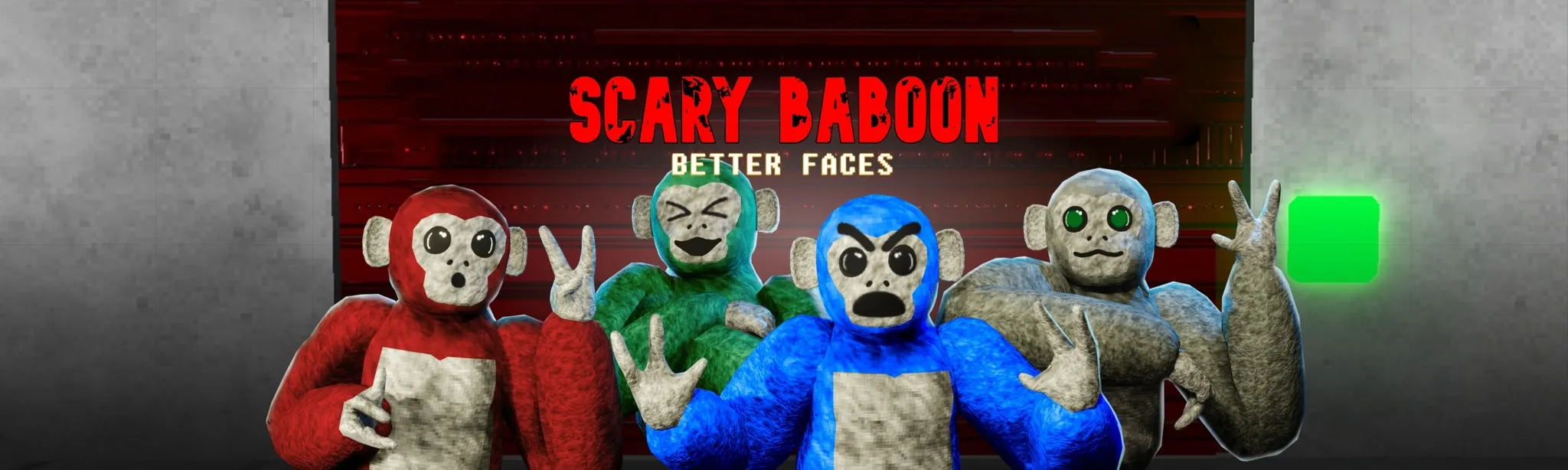 Scary Baboon
