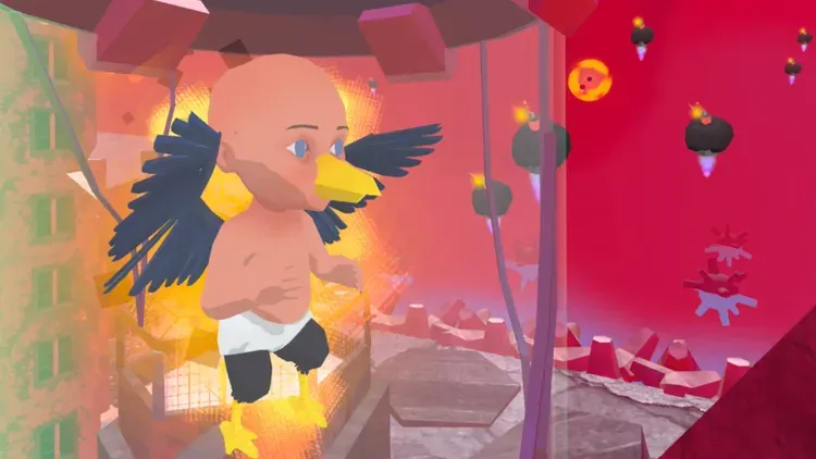 Developer update image for Drone invasion, new NPC camp, + wingmate fight pit v2.0...