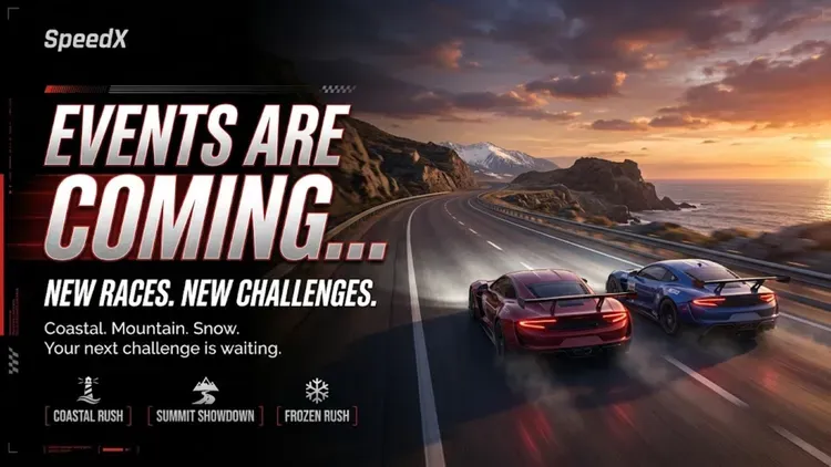 Developer update image for EVENTS ARE COMING...