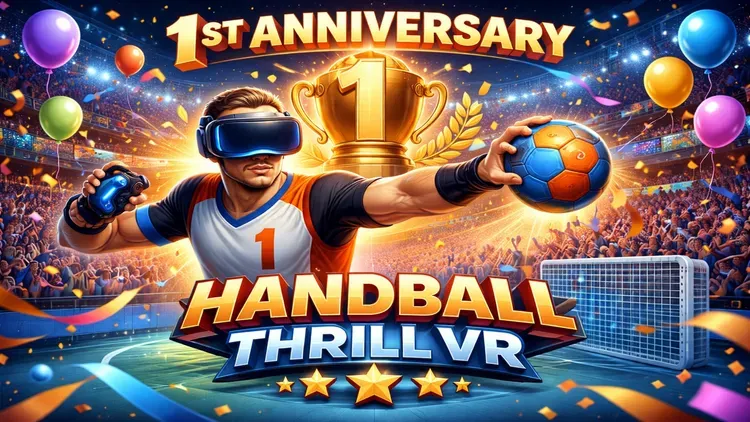 Developer update image for 1 Year Strong – Handball Thrill  Is Just Getting Started