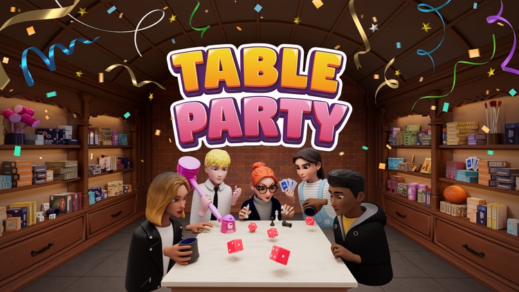 Developer update image for Table Party Update: Party Up, New Avatars, and More!