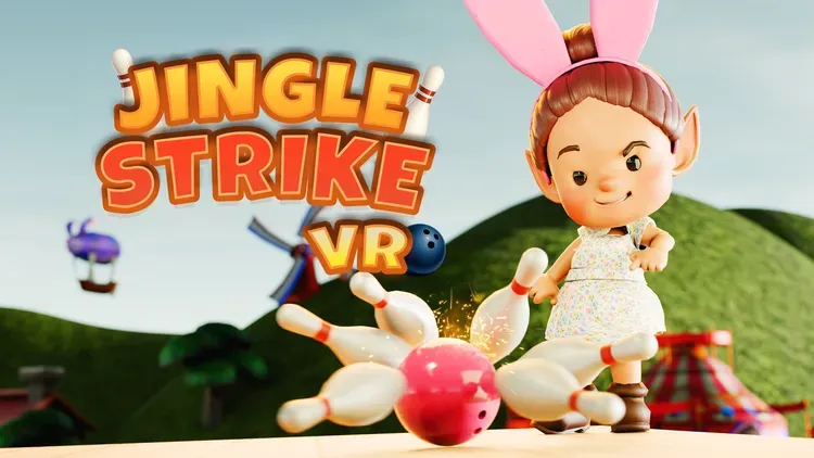 Developer update image for Big update just dropped for Jingle Strike VR Bowling!