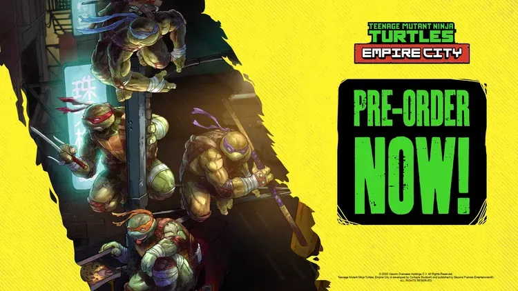Developer update image for Preorder TMNT: Empire City (and Save 20%)