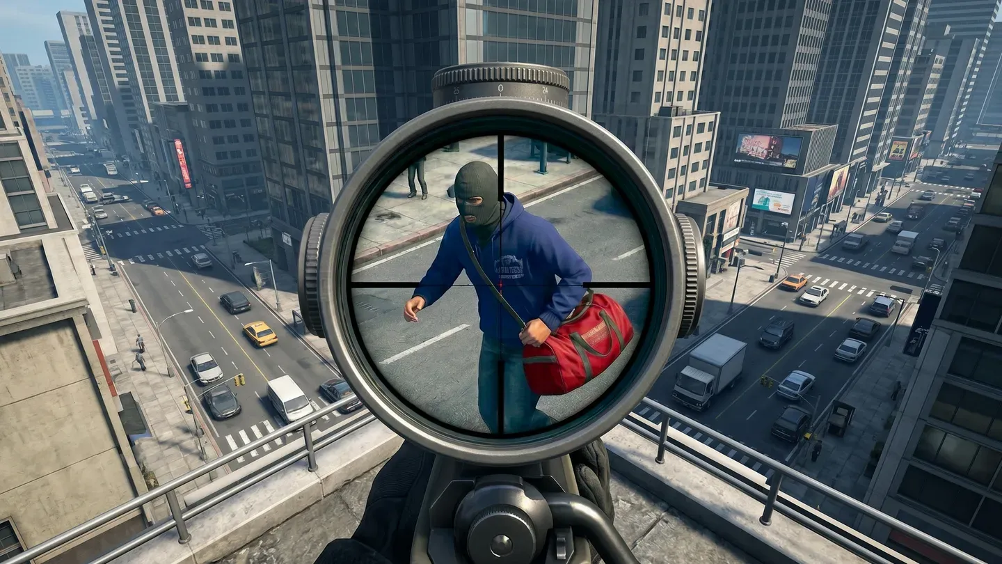 Sniper Shadow Strike: VR Shooting Game cover image