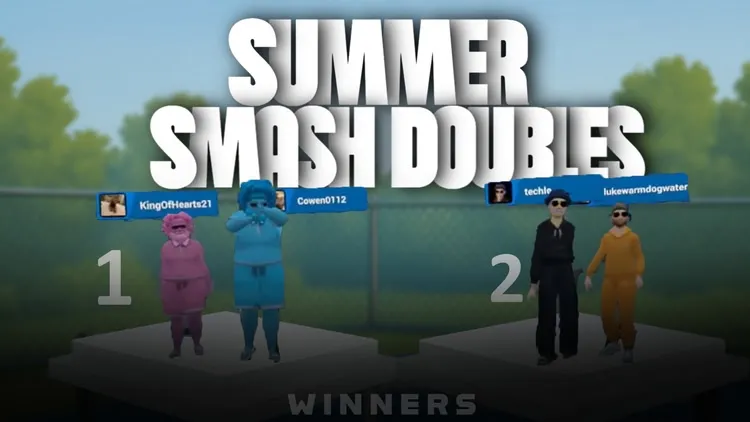 Developer update image for ⛱ Summer Smash Doubles Tournament Winners! ⛱