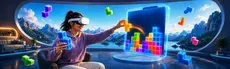 Brick Block Puzzle VR hero image