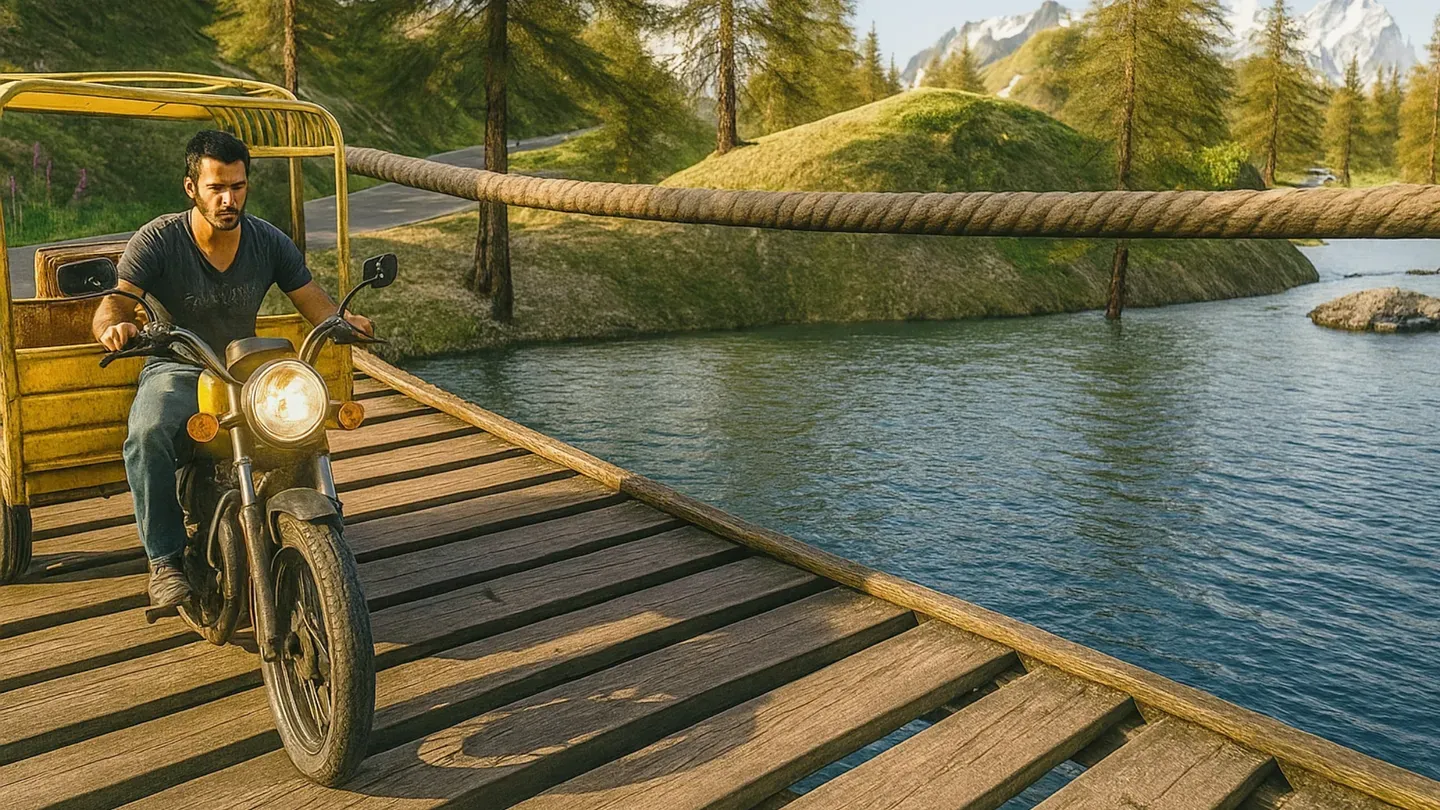 Cargo Tricycle Delivery Simulator VR cover image