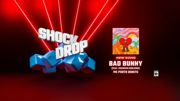 Developer update image for Beat Saber Update v1.42.2 with “Me Porto Bonito (feat. Chencho Corleone)” by Bad Bunny