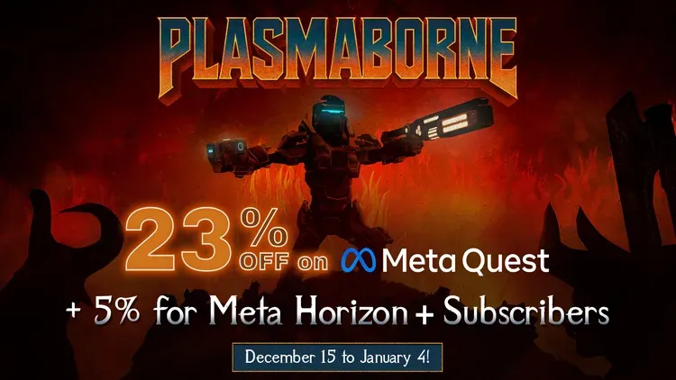 Developer update image for Holiday Sale Live on the Meta Store ⚡