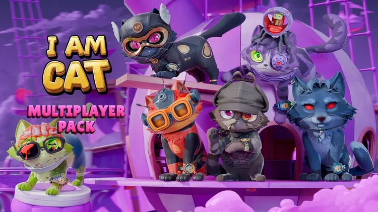 Developer update image for I AM CAT - MULTIPLAYER PACK IS NOW AVAILABLE 🙀