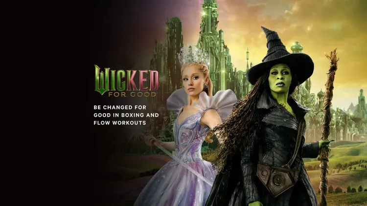 Developer update image for Be changed for good with two Wicked workouts 💖💚