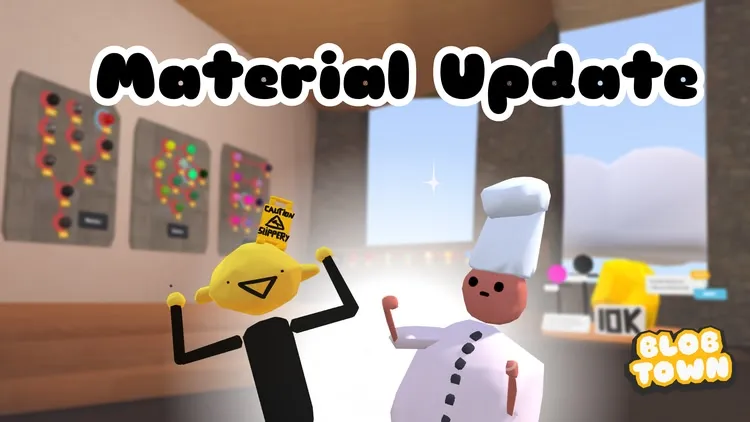 Developer update image for Big Material Update!