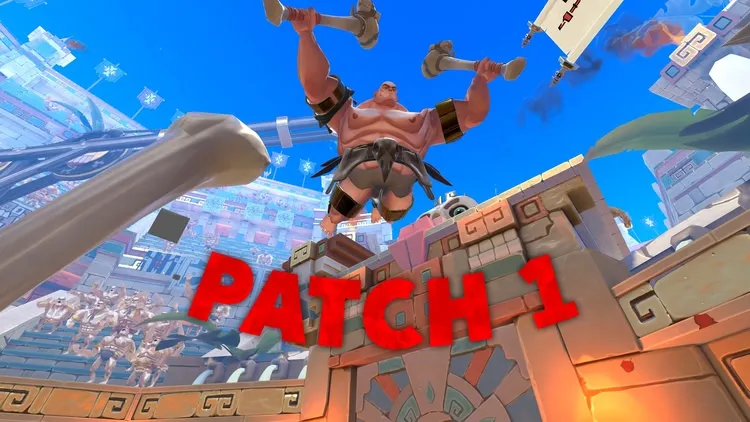 Developer update image for Patch 1 is out with a new "offensive" weapon. Feel free to be intimidated!!!