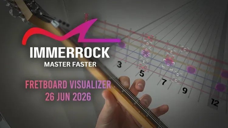 Developer update image for Fretboard Visualizer & Audio Improvements - June 26, 2026