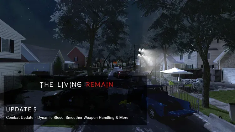 Developer update image for Update 5 - Dynamic Blood, Smoother Weapon Handling & More