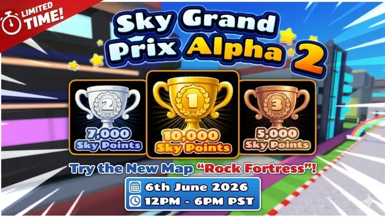 Developer update image for Sky Grand Prix Alpha 2