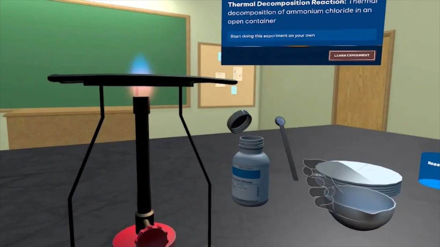 Thermal Decomposition of Ammonium Chloride trailer 0