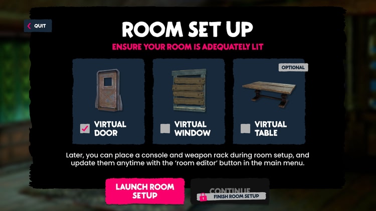 Developer update image for Stuck on Room Setup?