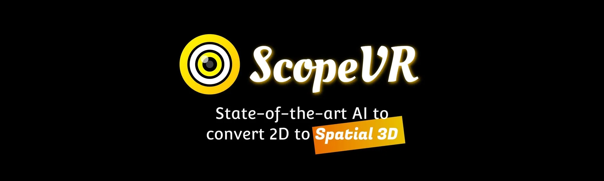 ScopeVR - Convert 2D to 3D Spatial AI