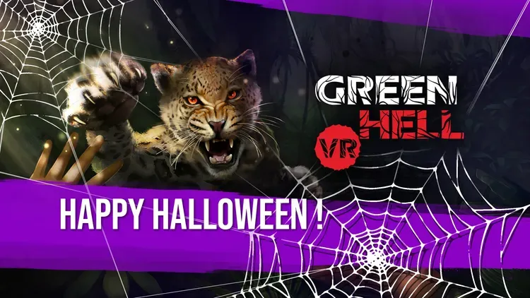 Developer update image for Halloween Has Arrived in Green Hell VR! 🎃