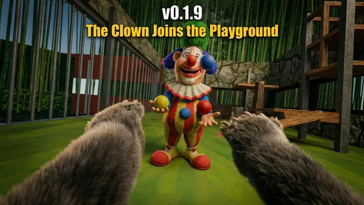 Developer update image for v0.1.9 — The Clown Joins the Playground