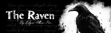 The Raven, by Edgar Allan Poe hero image