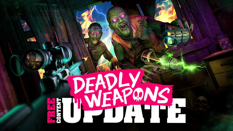 Developer update image for The Cabin Deadly Weapons Update!