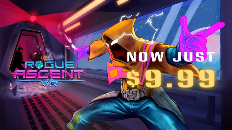 Developer update image for Rogue Ascent VR Now $9.99!