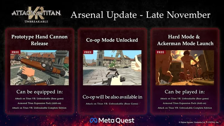 Developer update image for 💥 Arsenal Update (Coming Late November) 💥