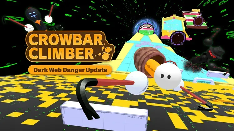 Crowbar Climber: неоновый апдейт — «Матрица-гора» и киберскины