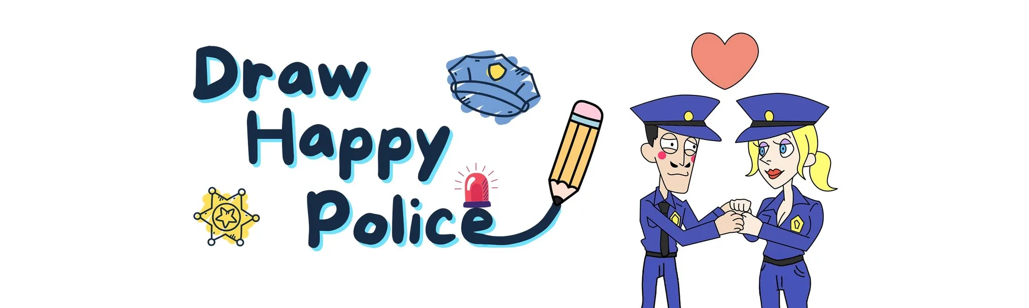 Draw Happy Police