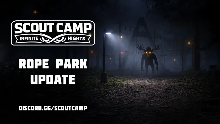 Developer update image for Rope Park Update is LIVE — Survive the Nights in VR 🌲🔥