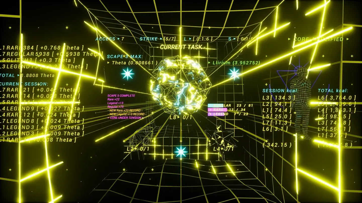 Thetascape: Neon Rhythm trailer 0