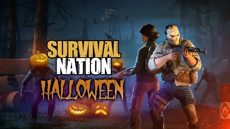 Developer update image for 🦇 It’s Halloween time in Survival Nation! 🎃