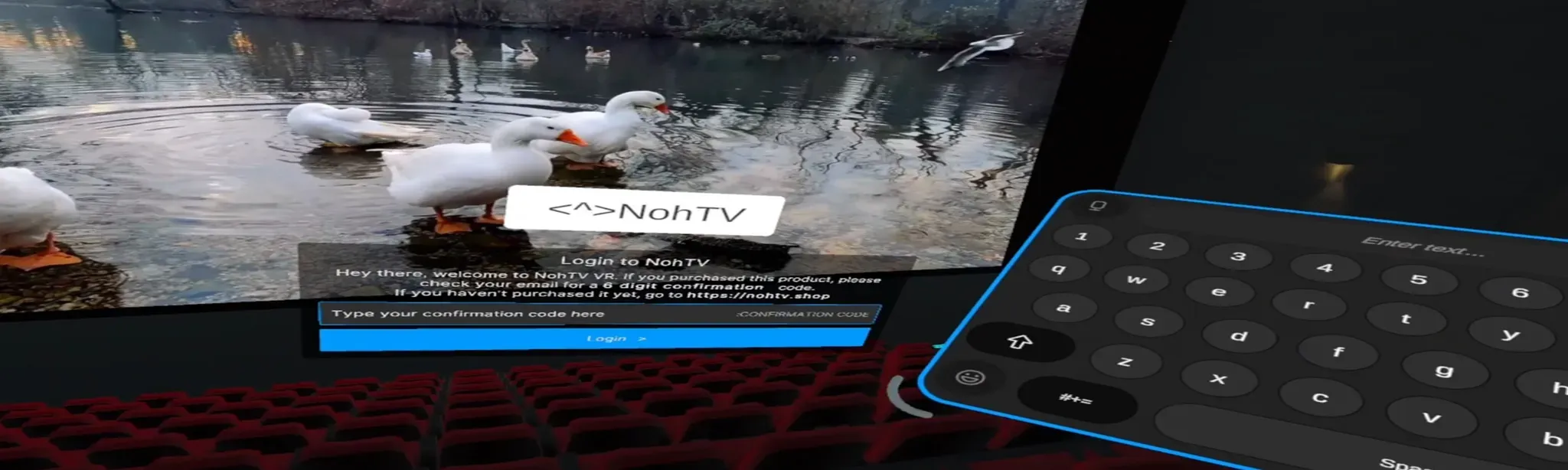 NohTV VR IPTV Player