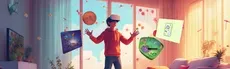 CuriosityXR: AI Tutor & 1M+ 3D Models hero image